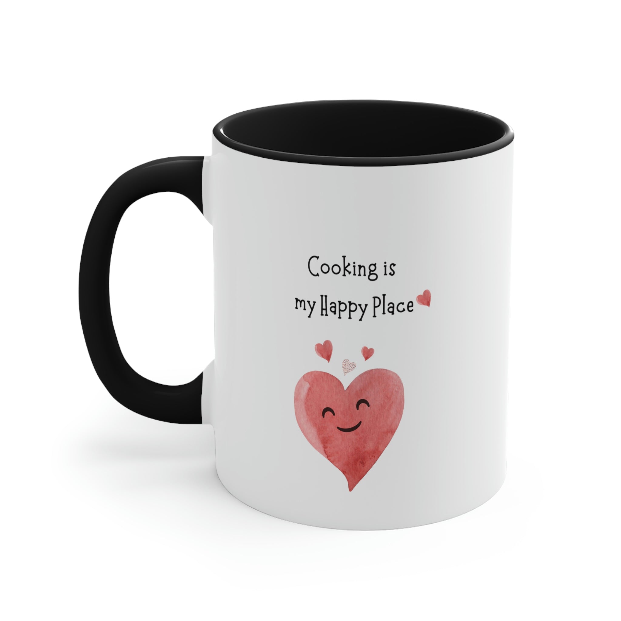 Coffee Mug, Cooking is My Happy Place 11oz Ceramic Mug with Light-Hearted Design, Dishwasher and Microwave Safe, Perfect Gift for Hot Beverage Lovers - cooking mug 6